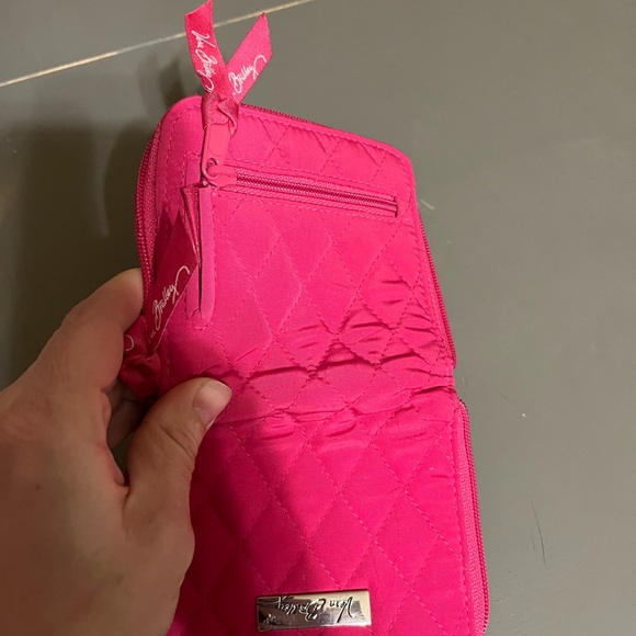 Vera Bradley Fuchsia Quilted Wallet - Picture 2 of 4